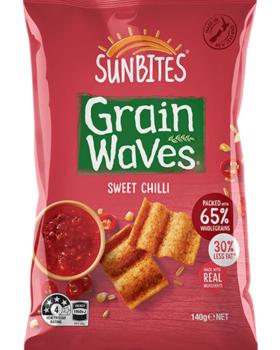 Sweet Chilli Grain Waves chips